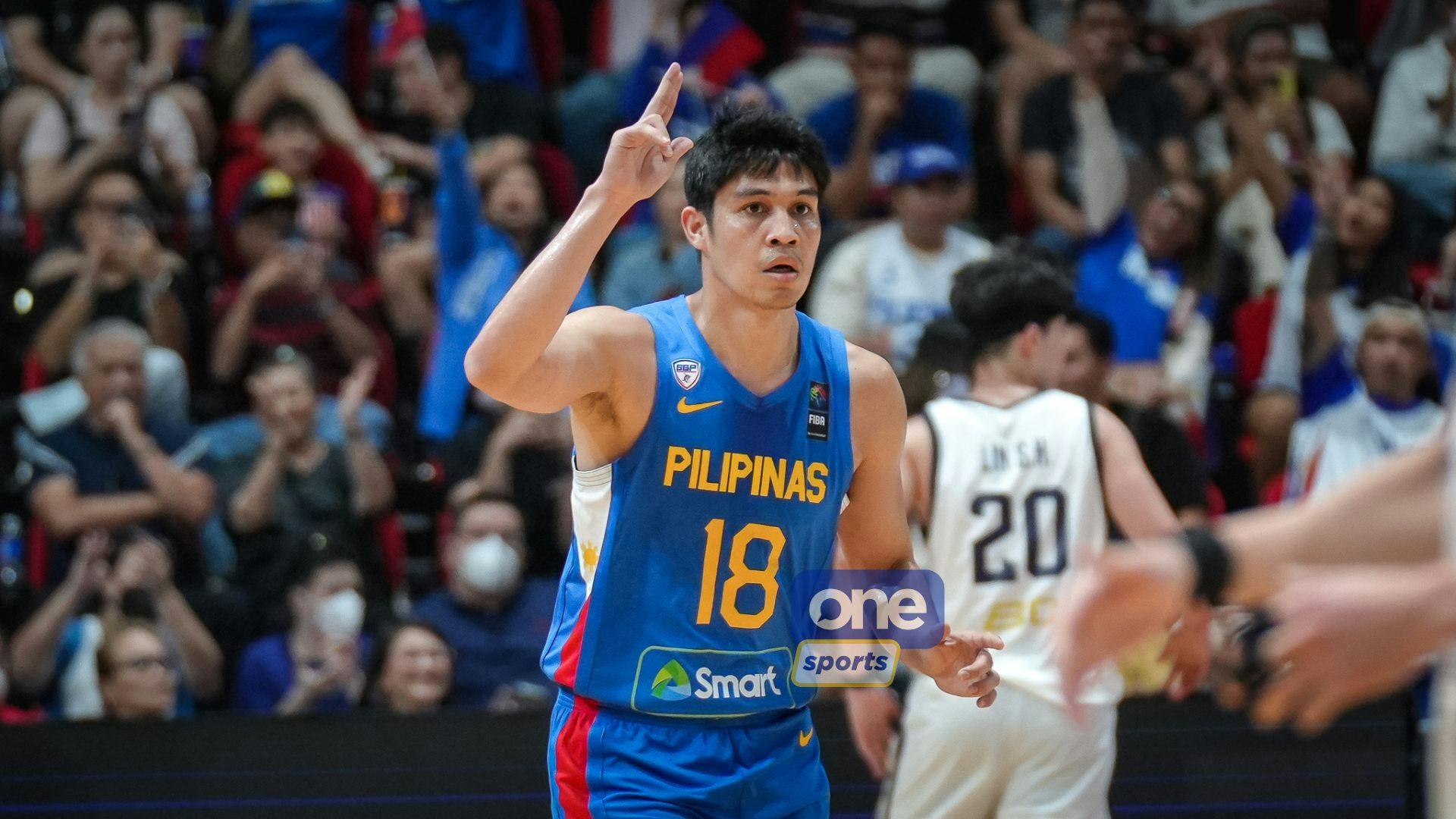 Gilas Pilipinas rises to no. 2 in FIBA Asia Cup Qualifiers power rankings